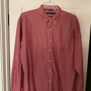 Nautica Sanded Poplin LS shirt XXL like new!